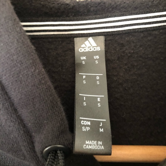 Adidas Original Spellout Logo Pullover Hoodie - Picture 5 of 5